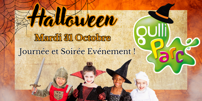 Halloween chez GULLI PARC à La-Ville-du-Bois (91) Halloween chez GULLI PARC à La Ville-du-Bois (91)