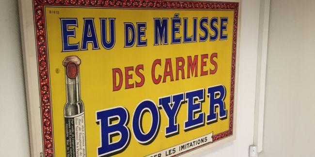 Visite de l'atelier de fabrication de l'Eau de Mélisse des Carmes à Carrières-sur-Seine (78) Visite de l'atelier de fabrication de l'Eau de Mélisse des Carmes à Carrières-sur-Seine (78)