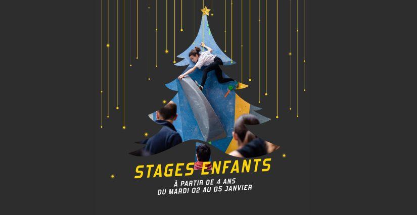 Stage d'escalade chez Vertical'Art pour les vacances de Noël à Montigny-le-Bretonneux (78)