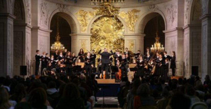 Jeudi musical, concert de la maîtrise du CMBV, Chapelle royale du château de Versailles (78)