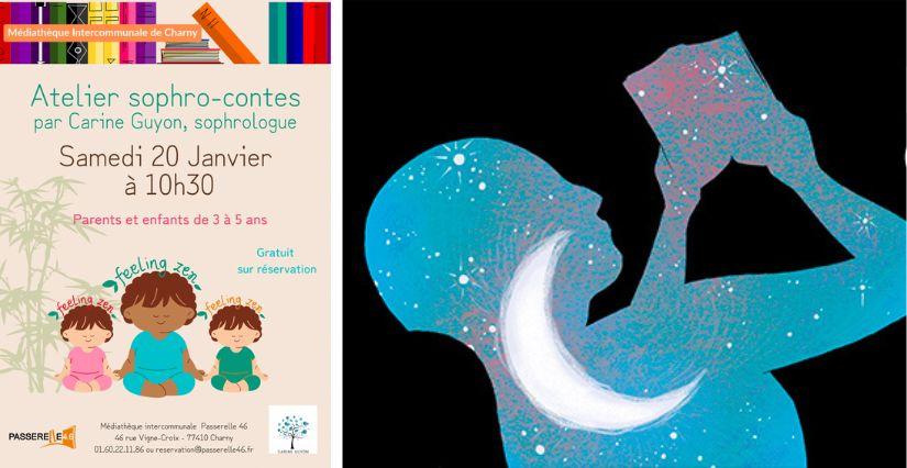 NUITS DE LA LECTURE, atelier sophro-contes parents/enfants à Charny (77)