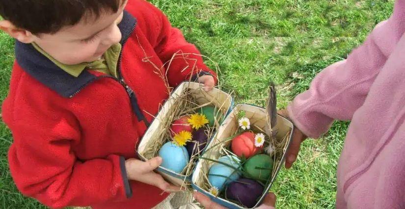 Chasse aux œufs de Pâques à la Bergerie Nationale de Rambouillet (78)