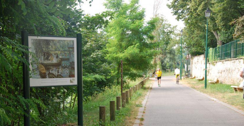 Balade sur le chemin des Impressionnistes à Croissy-sur-Seine