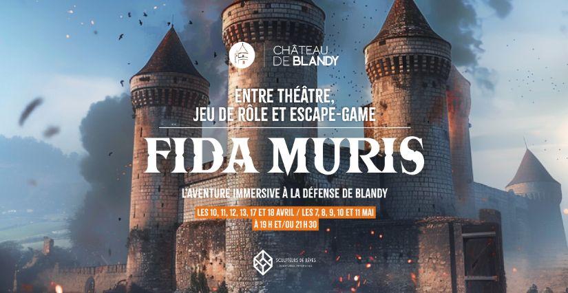 FIDA MURIS, aventure immersive pour les ados au château de Blandy