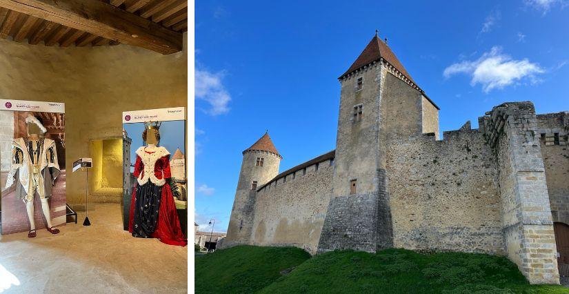 Château de Blandy : visiter un château fort en famille en Seine-et-Marne (77)