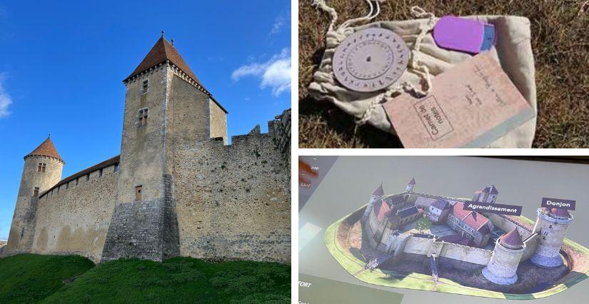 L'inscription mystérieuse : enquête en famille au château de Blandy