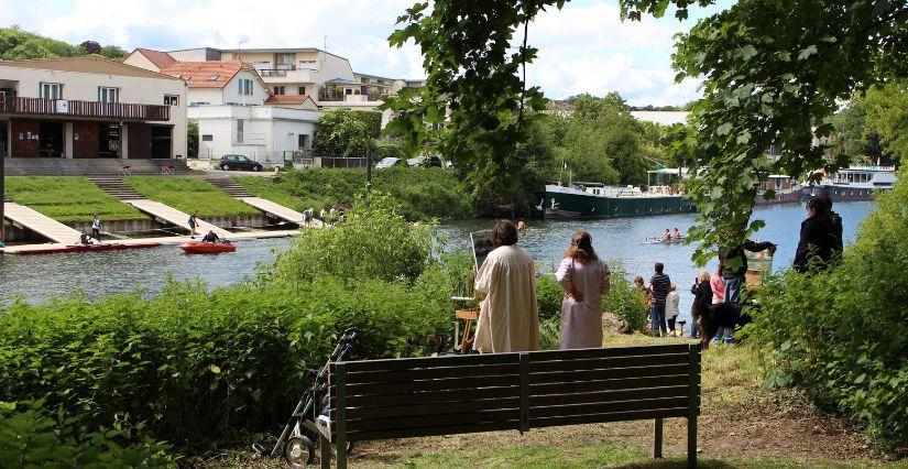 Saint Germain Boucles de Seine : 150 peintres sur les berges de Seine pour fêter l'impressionnisme