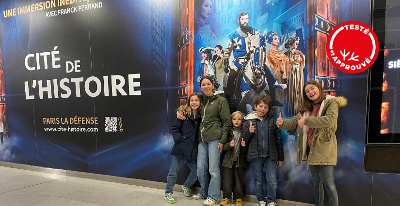 On a testé la Cité de l'Histoire à Paris La Défense : visite immersive en famille!