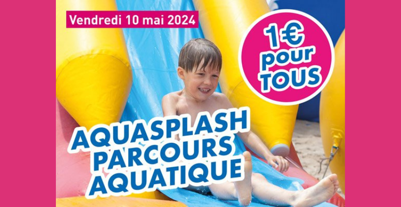 AQUASPLASH : parcours aquatique à la piscine de Verneuil-sur-Seine (78) AQUASPLASH : parcours aquatique à la piscine de Verneuil-sur-Seine (78)