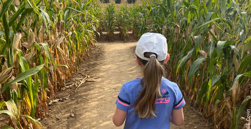 Évasion en famille dans le POP CORN LABYRINTHE de l'Essonne à Marcoussis (91)