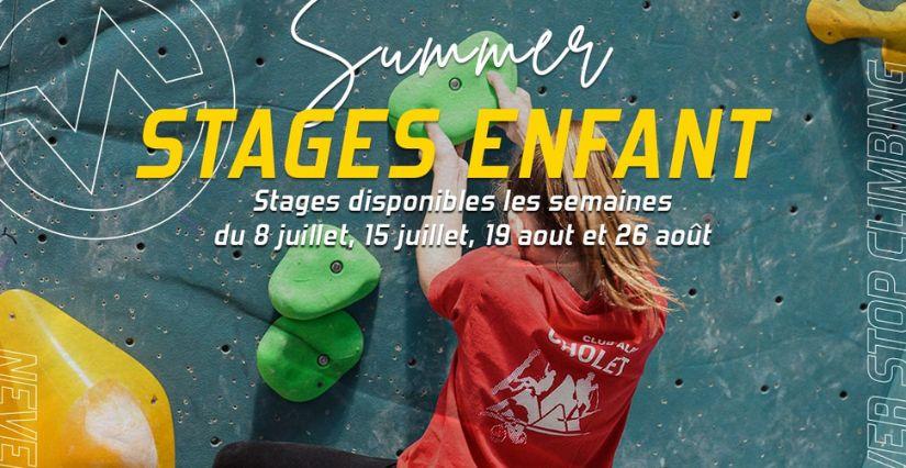 Stage d'escalade de bloc pour les enfants et les ados à Vertical'Art SQY dans les Yvelines (78)