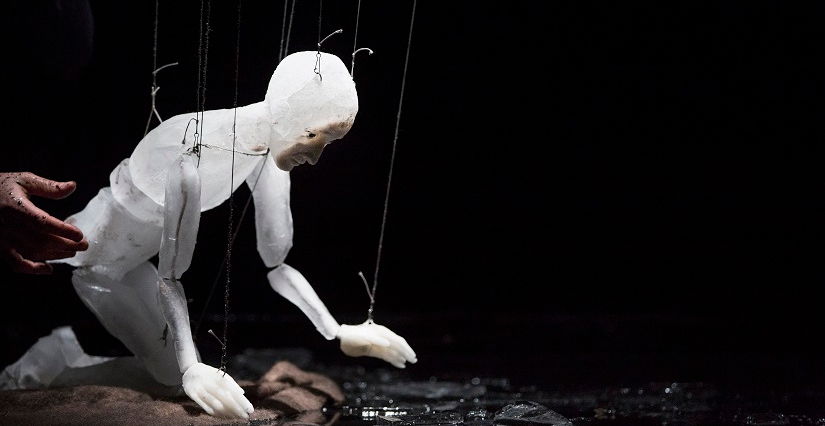 Glace / Anywere, marionnettes de glace en famille, Théâtre de la Nacelle, Aubergenville (78)