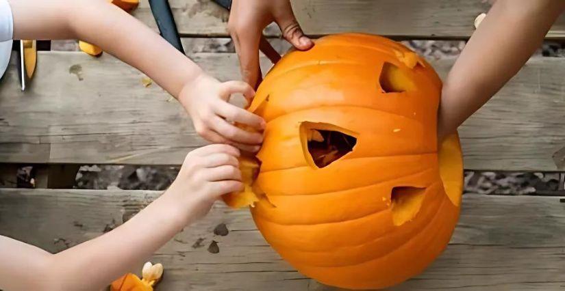 Ateliers Halloween à la cueillette du Plessis à Lumigny (77)