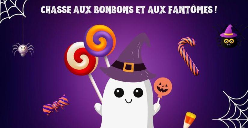 Chasse aux bonbons pour Halloween à Orsay dans l'Essonne (91)