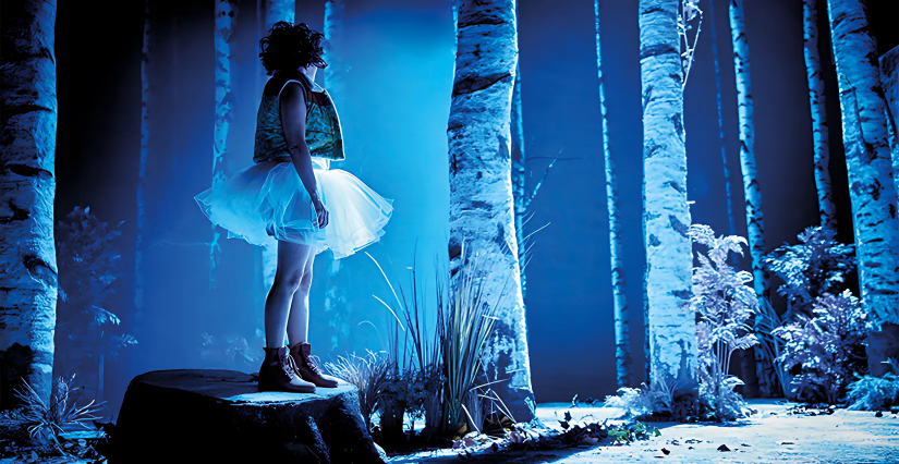 © Christophe Raynaud de Lage "Neige", spectacle féérique au Théâtre-Sénart, Lieusaint (77)