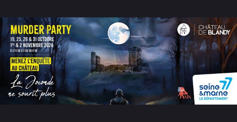 Murder Party pour Halloween avec les ados au Château de Blandy (77)