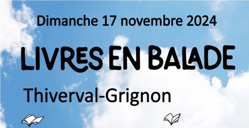 Livres en balade, salon du livre, Thiverval-Grignon (78)