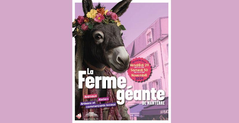 La Ferme Géante : animations du terroir en famille à Nanterre (92)