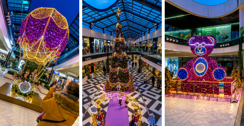 Le Noël féérique de One Nation Paris Outlet : animations et illuminations en famille dans les Yvelines