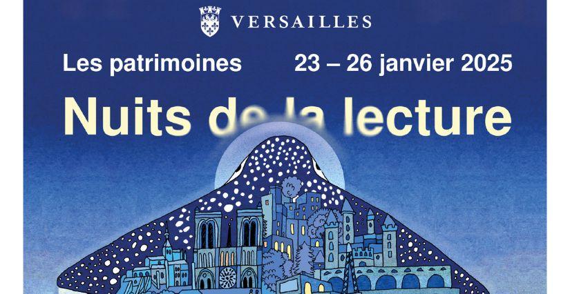 Nuits de la lecture à Versailles (Yvelines)