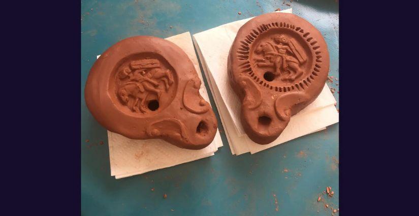Atelier enfant au Musée d'Archéologie Nationale pendant les vacances "Dans la peau d'une potière", atelier pour enfants au Musée d'Archéologie Nationale, Saint-Germain-en-Laye (78)