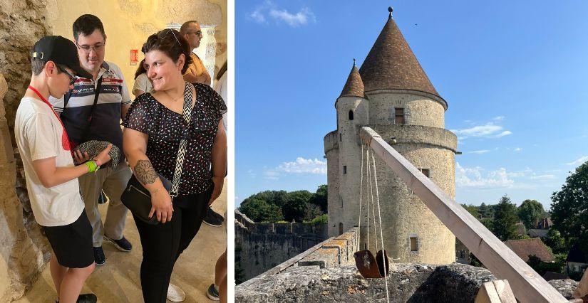 Visite en famille au château de Blandy, en Seine-et-Marne