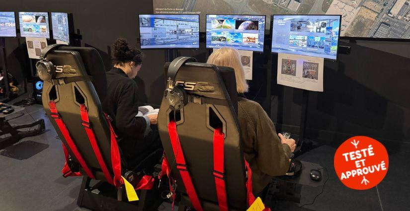 SIMUPILOTE, nouvelle activité au Musée de l'Air et de l'Espace, Le Bourget (93) SIMUPILOTE, nouvelle activité au Musée de l'Air et de l'Espace, Le Bourget (93)