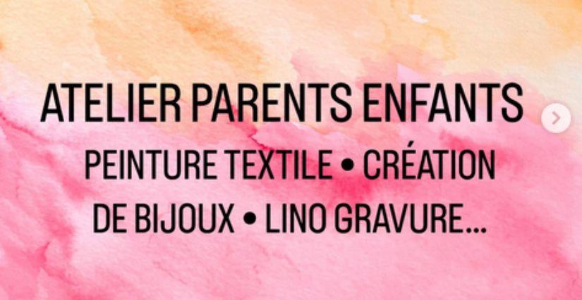 Atelier parents-enfants, loisirs créatifs à l'atelier de La Fête des Lutins à Versailles (78)