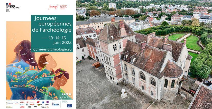 Journées européennes de l'archéologie au Jardin Bossuet de Meaux (77)
