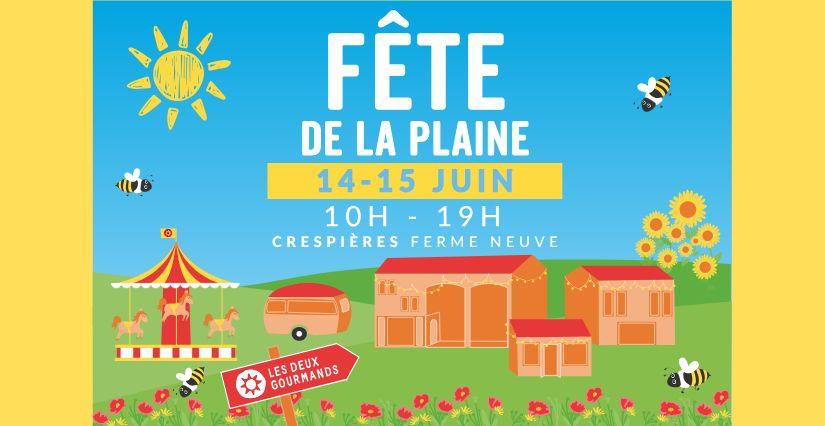 Fête de la plaine LES DEUX GOURMANDS, week-end festif à la Ferme Neuve, Crespières (78)