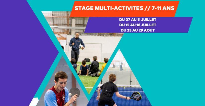 Stage vacances multi activités pour les enfants de 7-11 ans, Club Le Village Montigny (78)