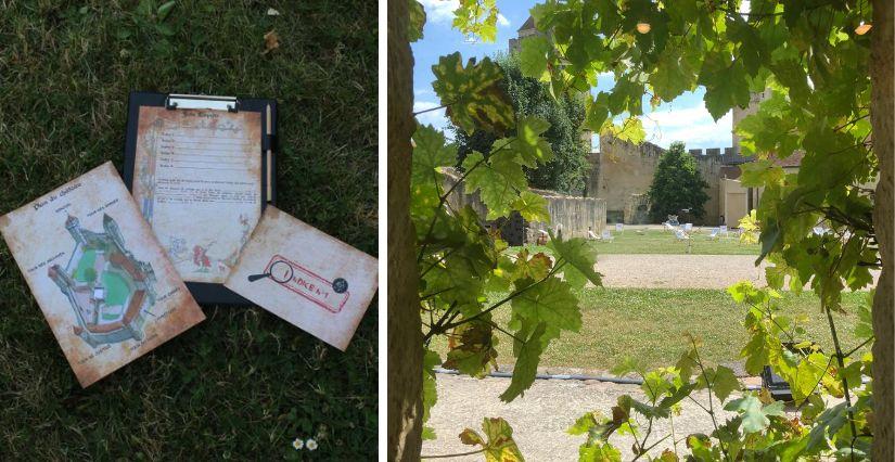 Menez l'enquête, activité à partir de 6 ans, Château de Blandy (77) Menez l'enquête, activité à partir de 6 ans, Château de Blandy (77)
