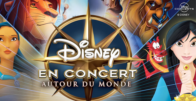 Spectacle DISNEY EN CONCERT "Autour du Monde", à Tremblay-en-France (93)