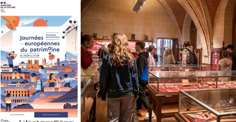 Journées Européennes du Patrimoine au musée d'Archéologie nationale, Saint-Germain-en-Laye (78)