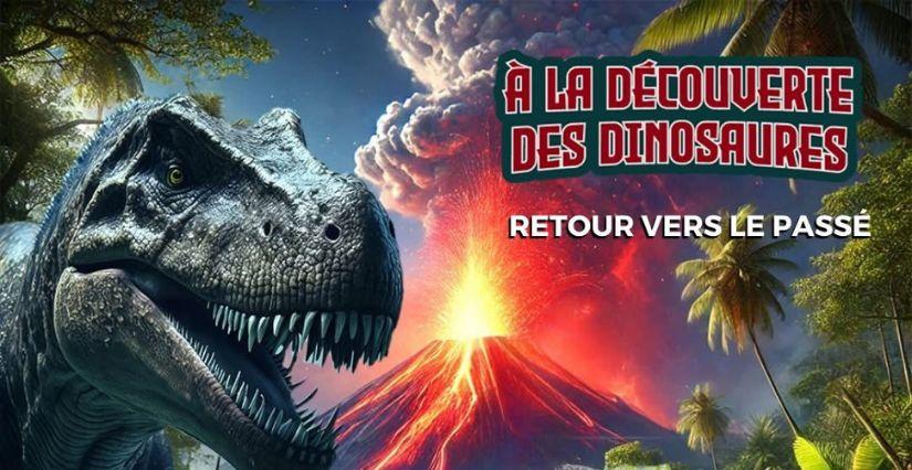 A la découverte des dinosaures, exposition en famille, Viry-Châtillon (91)