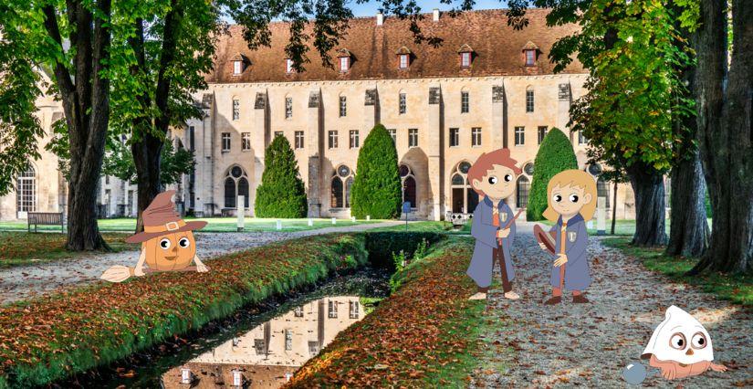 Vacances de la Toussaint, jeu-parcours et visite contée pour les enfants à l'abbaye de Royaumont (95)