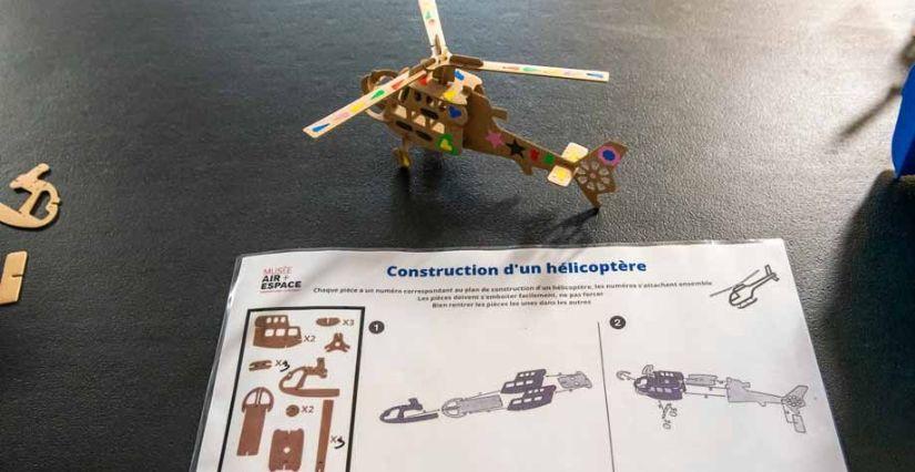 Hélico, atelier en famille dès 8 ans, Musée de l'Air et de l'Espace (93)
