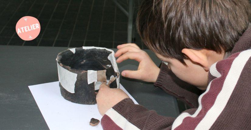 Dans le labo de l'archéologue, dimanche animé en famille à Nemours (77)