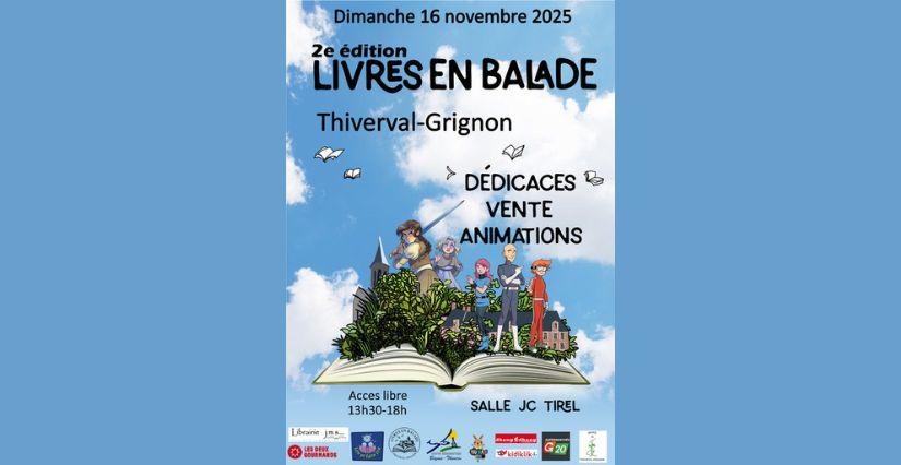 Livres en balade, salon du livre, Thiverval-Grignon (78)