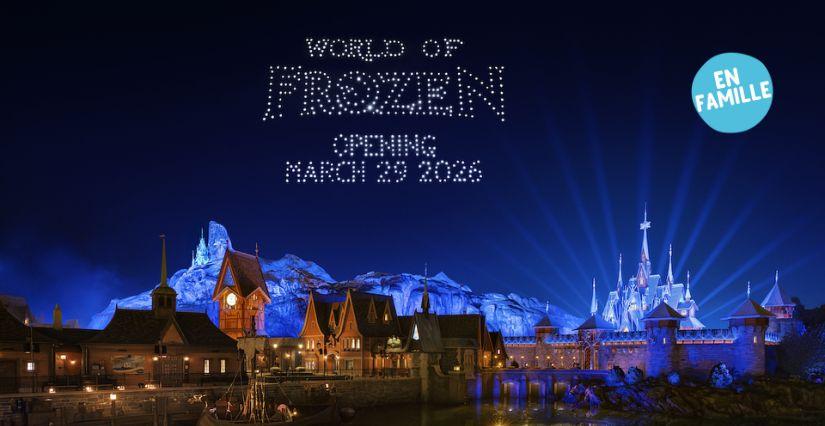 Disneyland Paris : Le Monde de la Reine des Neiges ouvre ses portes !