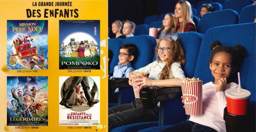 La Grande Journée des Enfants, films en famille, Cinéma Pathé Carré Sénart (77)