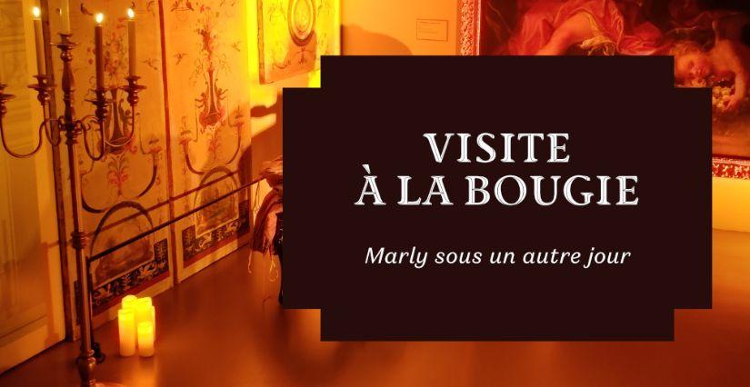 Visite à la bougie, en famille, Musée du Domaine royal de Marly (78)