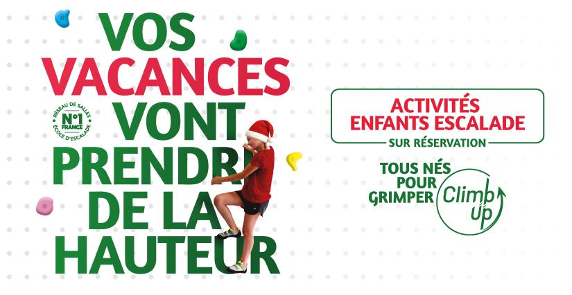 Vacances de Noël à Climb Up Aubervilliers : sortie loisirs pour petits et grands en Ile-de-France (93)