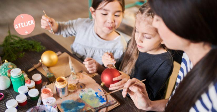 Kawatee, ateliers créatifs de Noël pour les enfants de 6 à 8 ans, Palaiseau (91)