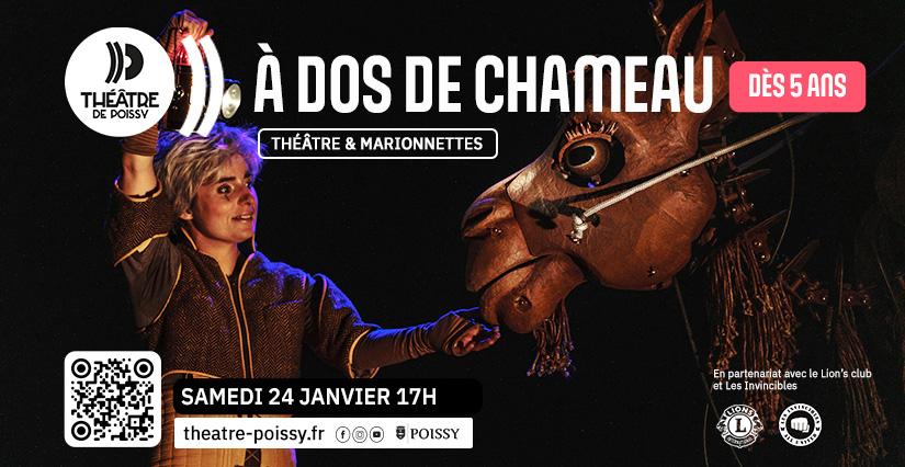 À dos de chameau, théâtre et marionnettes pour les enfants, Théâtre de Poissy (78)