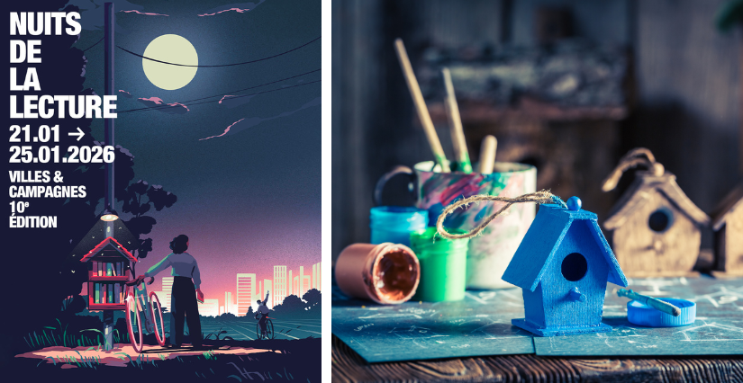 Nuits de la lecture : Atelier mangeoire à oiseaux, Val-d'Oise (95)