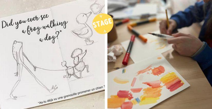 Stages et ateliers d'arts créatifs pour enfants à Versailles - L'Atelier de Sandra (78)