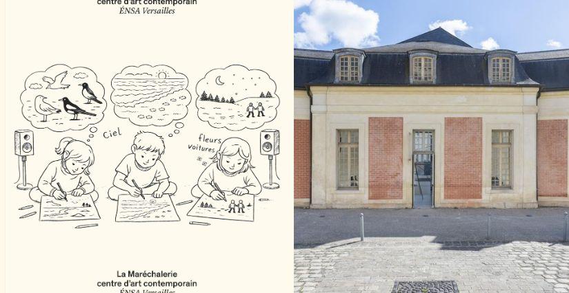 La Maréchalerie, centre d'art à Versailles (78) : ateliers GRATUITS et visites ludiques pour les enfants 