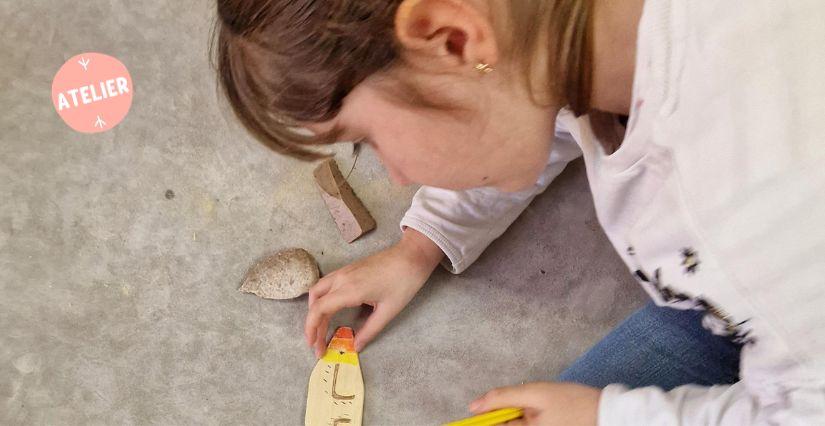 Atelier enfant L'objet mystérieux au Musée de Préhistoire d'Ile-de-France (77)