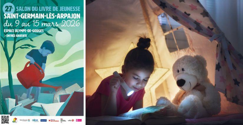 Salon du livre de jeunesse 2026 à Saint-Germain-lès-Arpajon (91)